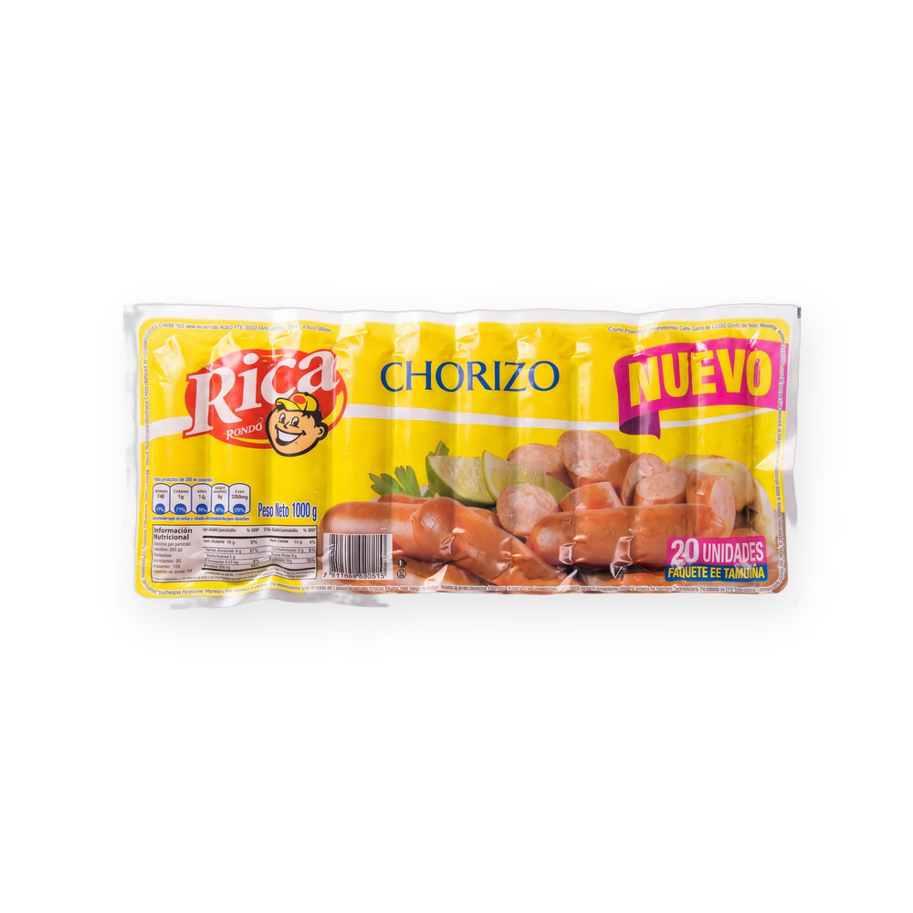 Chorizo de Cerdo · Rica