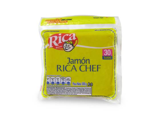 Jamón Rica Chef · Rica