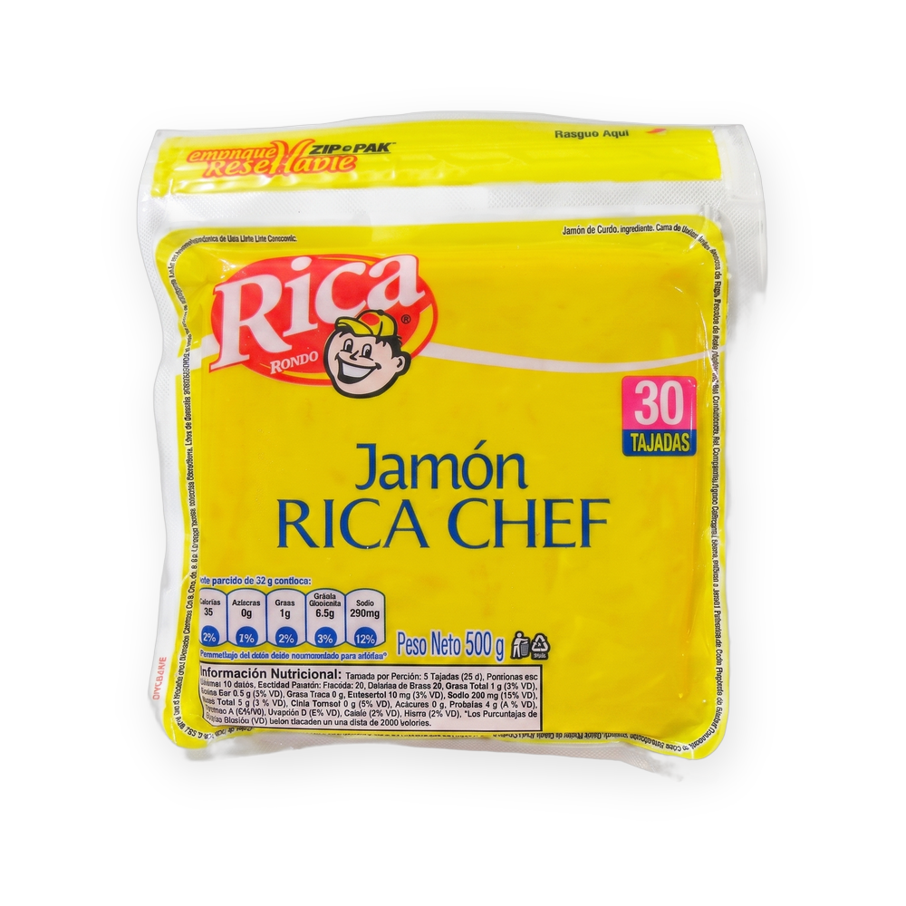 Jamón Rica Chef · Rica