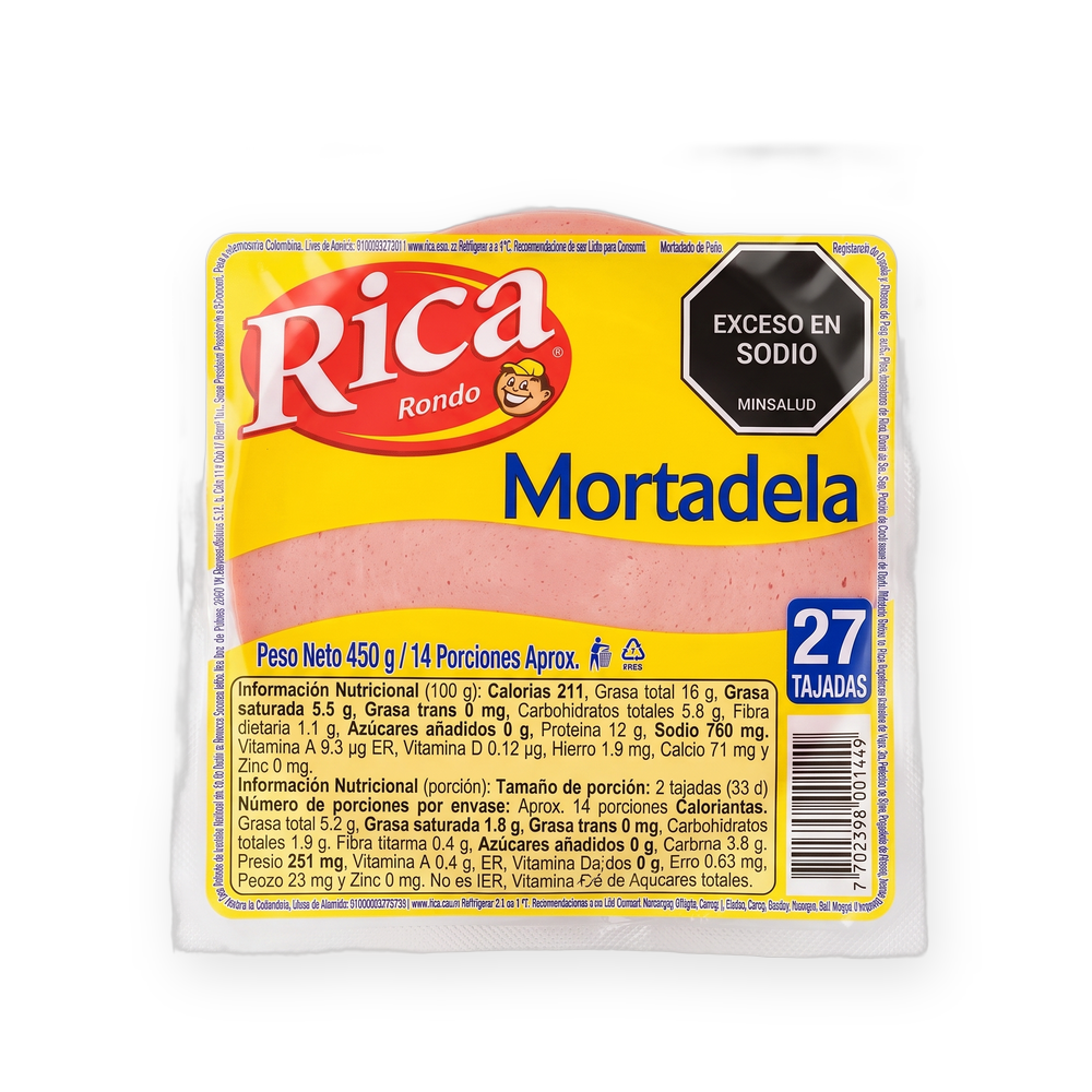 Mortadela · Rica