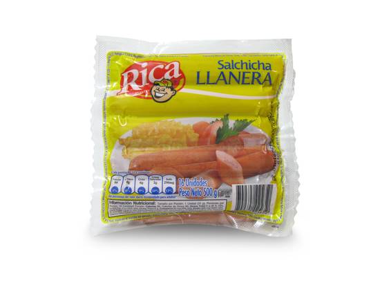Salchicha Llanera · Rica