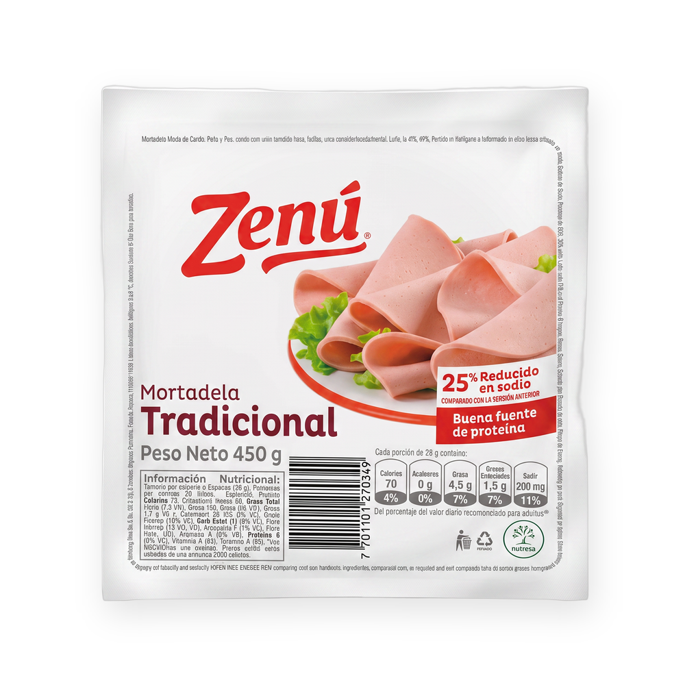 Mortadela Tradicional · Zenú