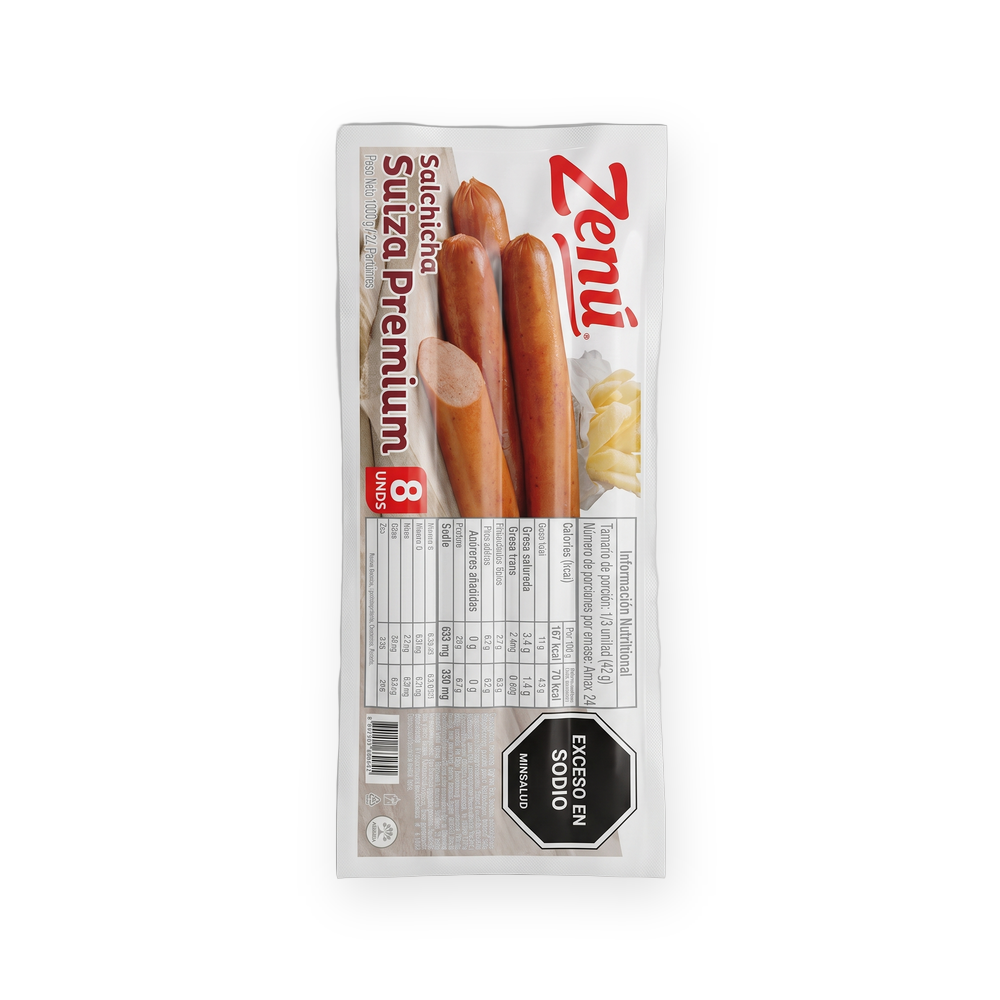 Salchicha Suiza Premium · Zenú