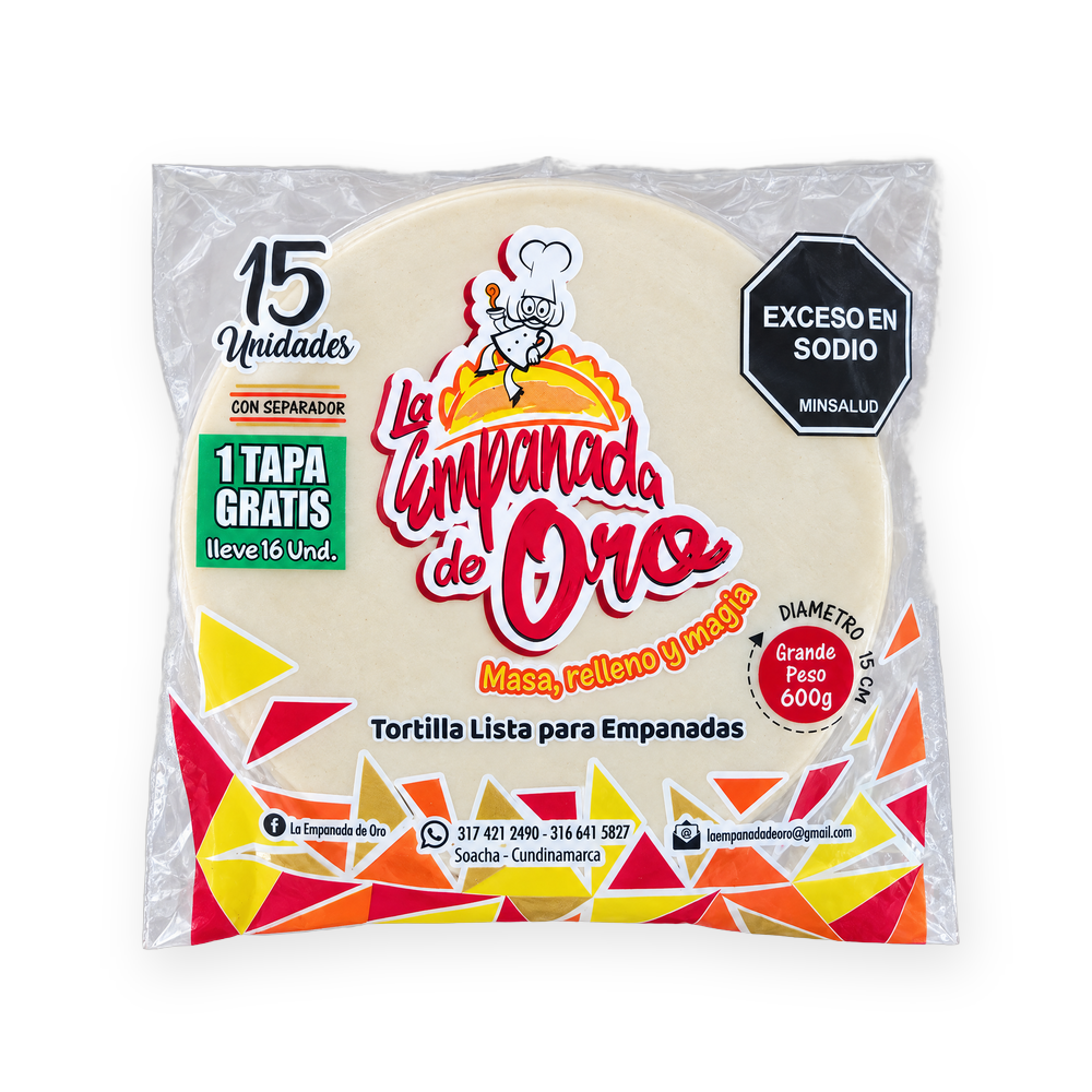 Practi Pasta 15 cm · La Empanada de Oro