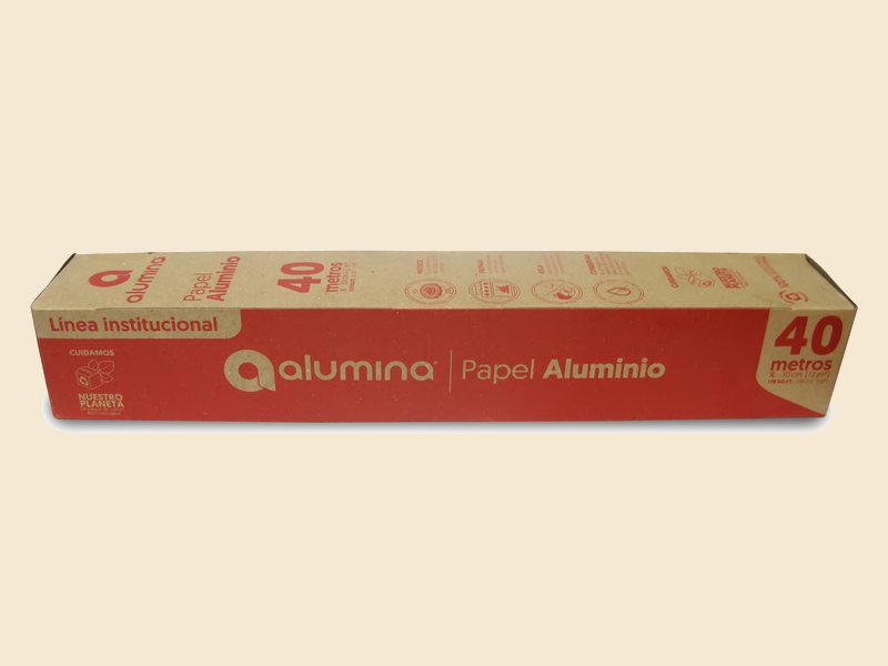 Aluminio rollo 40 metros · Abassto