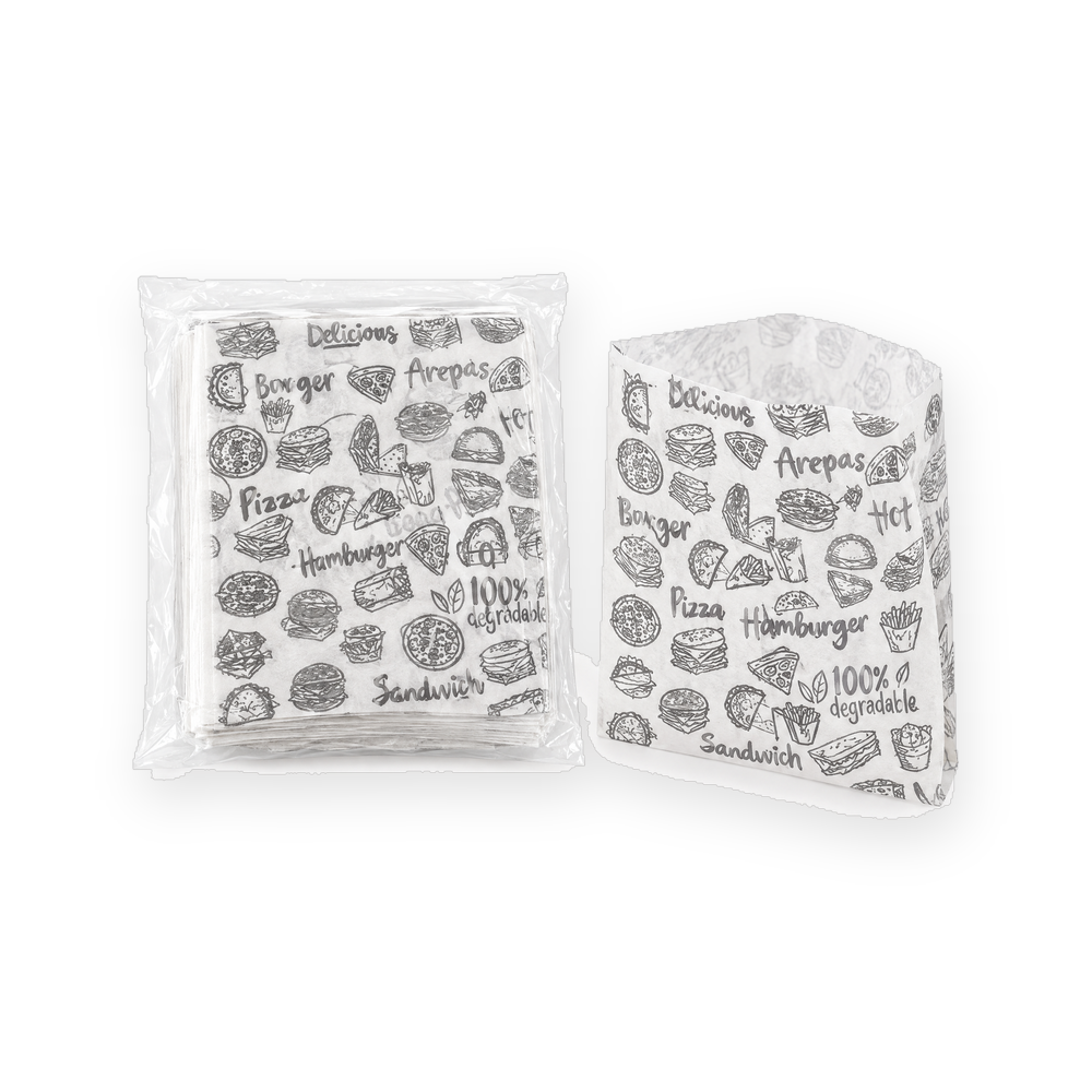 Bolsillo biodegradable HB 15x15