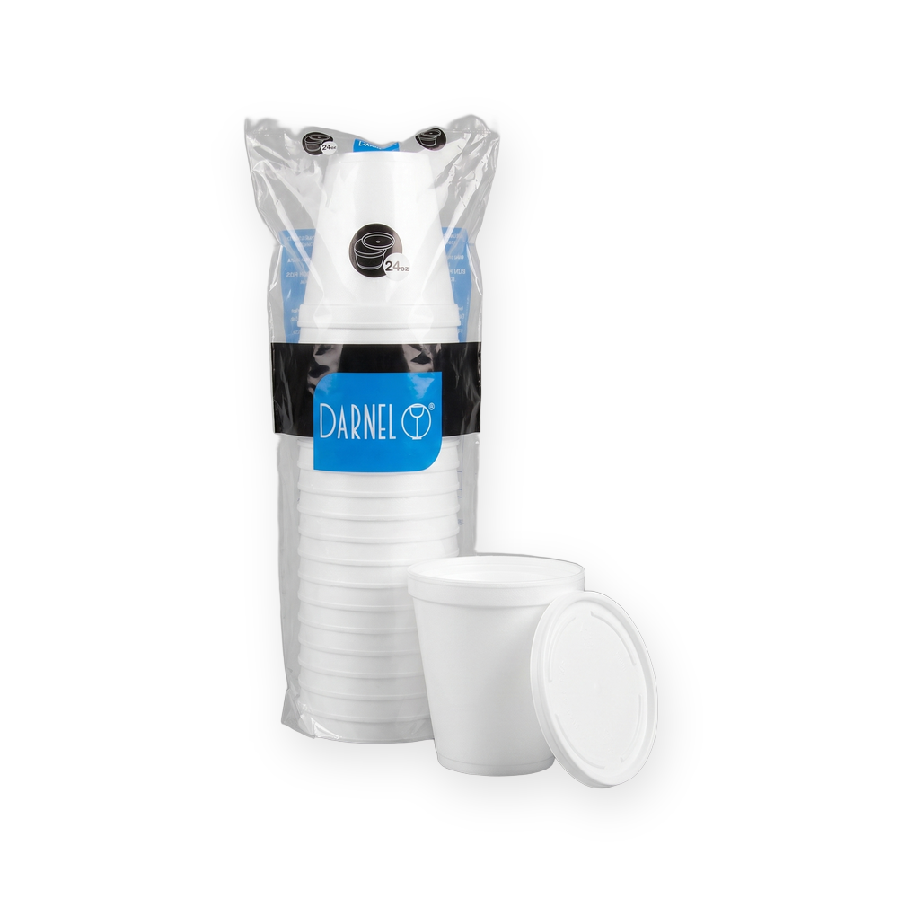 Contenedor 24 oz con tapa · Darnel