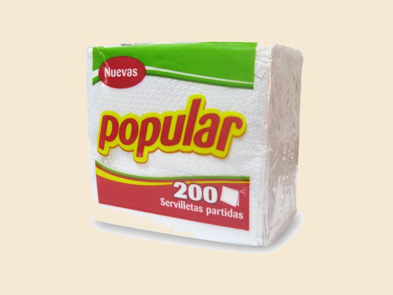 Servilleta popular · Abassto