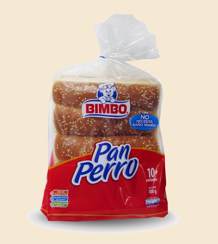 Pan Perro Bimbo · Bimbo