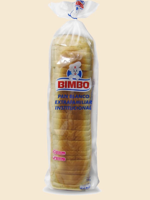 Pan Tajado Blanco · Bimbo
