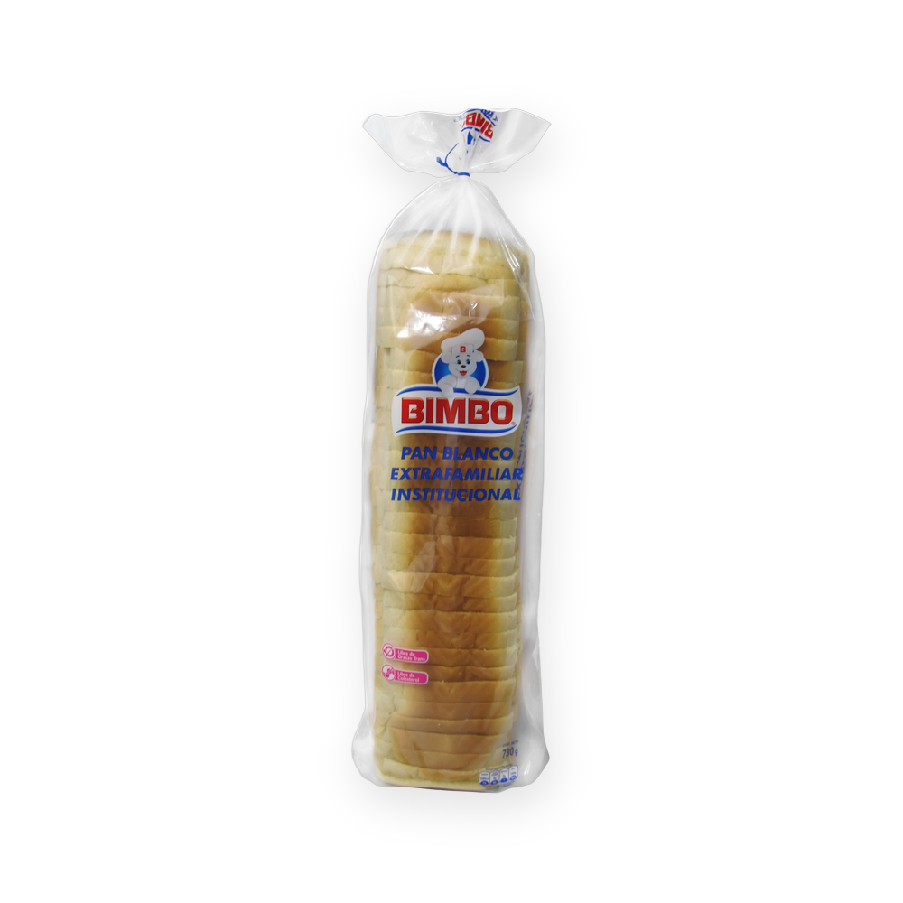 Pan Tajado Blanco · Bimbo