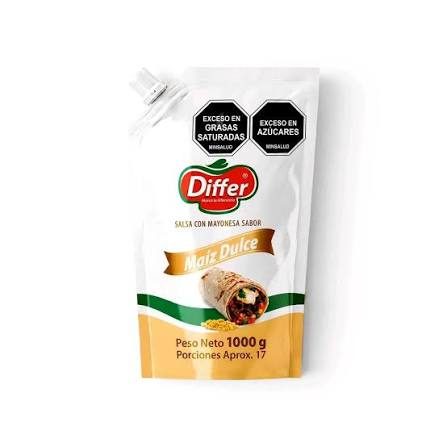 Salsa Maiz Dulce Bolsa · Differ